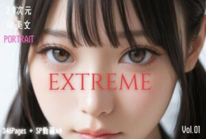 2.9次元AI美女 PORTRAIT EXTREME VOL.01 AI SEX ポーズ集