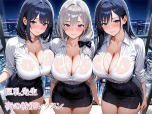 巨乳先生夜の特別レッスン