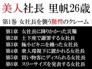 美人社長 里帆26歳 第1巻 女社長を襲う驚愕のクレーム