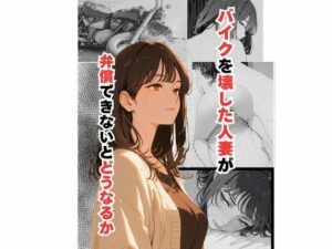 バイクを壊した人妻が弁償できないとどうなるか