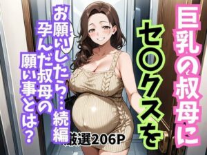 巨乳の叔母にセ〇クスをお願いしたら続編孕んだ叔母の願い事とは