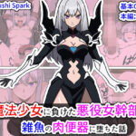 魔法少女に負けた悪役女幹部が雑魚の肉便器に堕ちた話