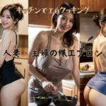 人妻・主婦の巨乳・裸エプロン熟女写真集