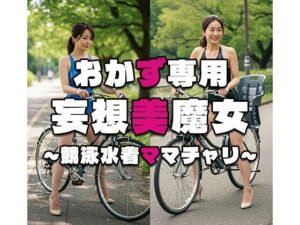 【おかず専用】妄想美魔女〜競泳水着ママチャリ3〜
