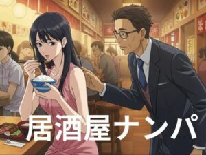 好きでもない男と過ごした夜、一人でご飯を食べている時にサラリーマンにナンパされた