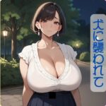 夜の公園で犬に襲われて