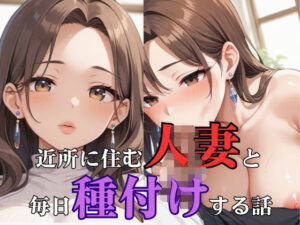 近所に住む人妻と毎日種付けする話