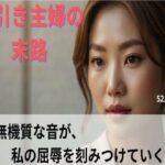 【シニア恋愛】「万引き主婦の末路」〜無機質な音が、私の屈辱を刻みつけていく〜52歳由美【官能朗読】