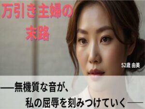 【シニア恋愛】「万引き主婦の末路」〜無機質な音が、私の屈辱を刻みつけていく〜52歳由美【官能朗読】