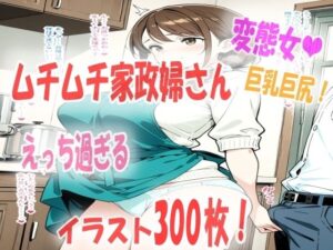 エッチな家政婦さんを雇ったら想像以上にエロ過ぎて興奮がとまらない!イラスト300枚