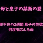 母と息子の禁断の愛〜旦那不在の2週間 息子の性欲に何度も応える母〜